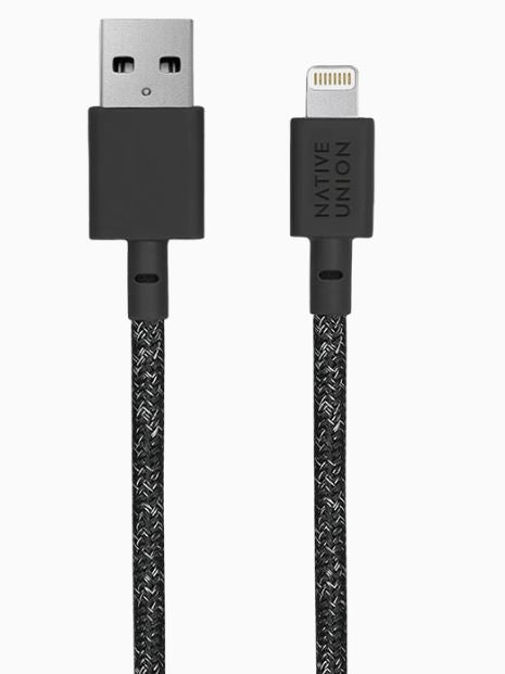 Native Union Key Cable - Usb A To Lightning - Cosmos Black