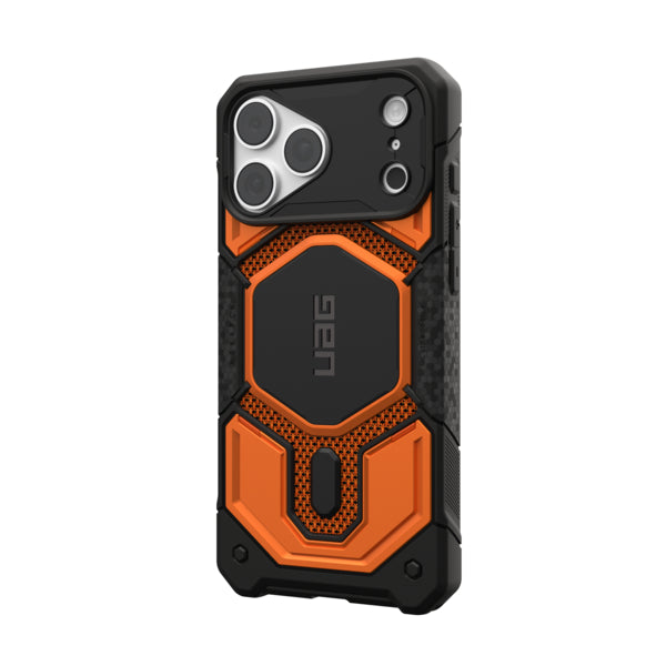 UAG Monarch Pro Kevlar Case For Apple iPhone 18/Apple iPhone 17 Pro Max - Kevlar Burnt Orange