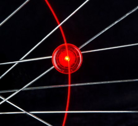 NiteIze See'Em Mini LED Spoke Bike Lights - 2 Pack - Red