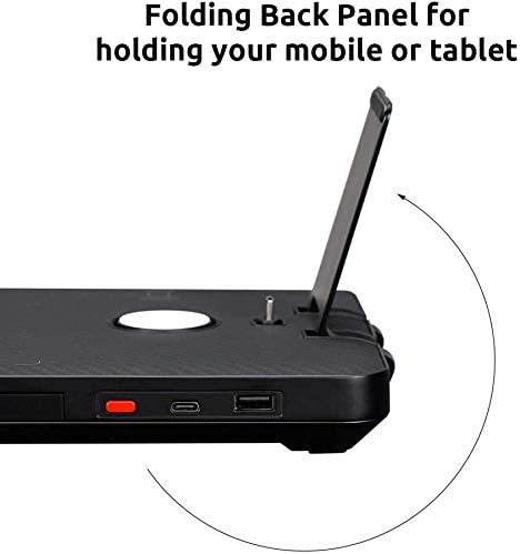 Pitaka Air Omni (6 In 1 Charging Station) - Apple Watch Charger Built In - Black