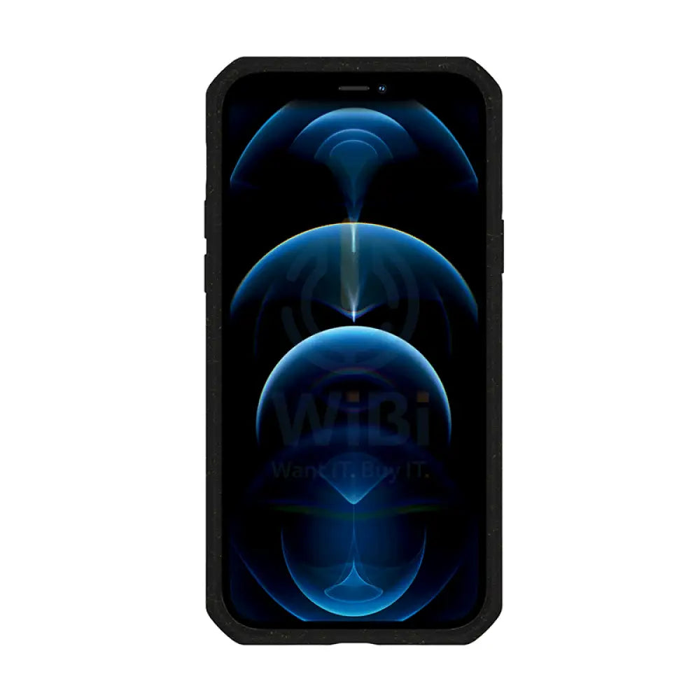 Itskins Biodegradable Case For iPhone 12 & 12 Pro - Black And Transparent Accessories > Mobiles & Tablets