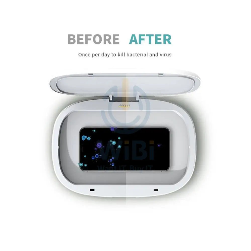 iWALK Capsule Multi-Function Disinfection Box Power Bank - 10W / White