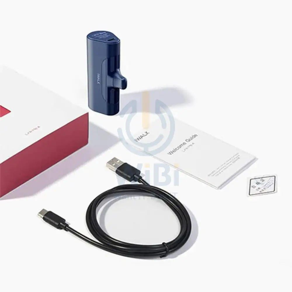 iWALK Link Me Plus Pocket Battery 4500mAh For iPhone - Blue Accessories > Power Adapters