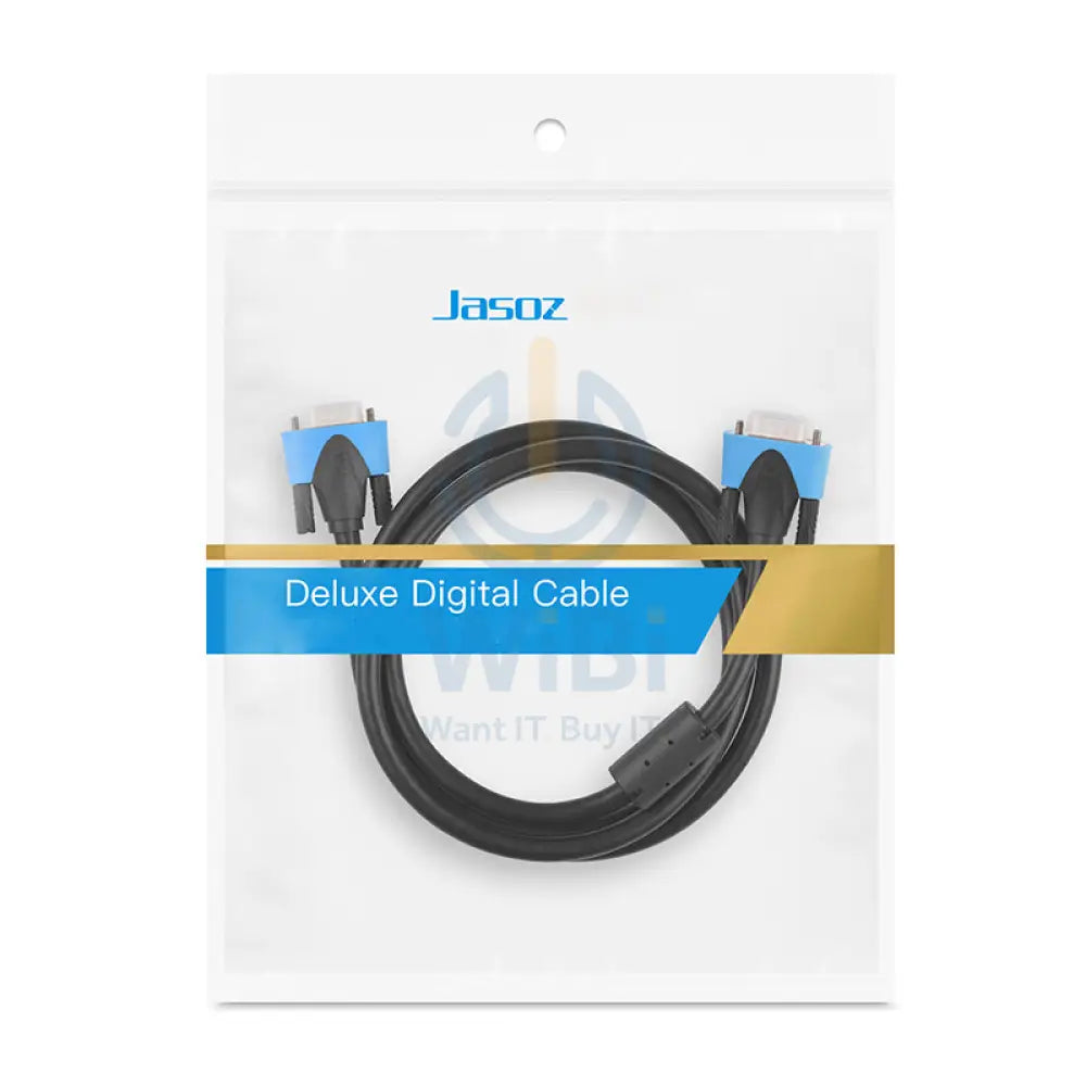 Jasoz C101 VGA Cable - 1080P / 3 Meter / Black Accessories > Cables & Converters > VGA Cables