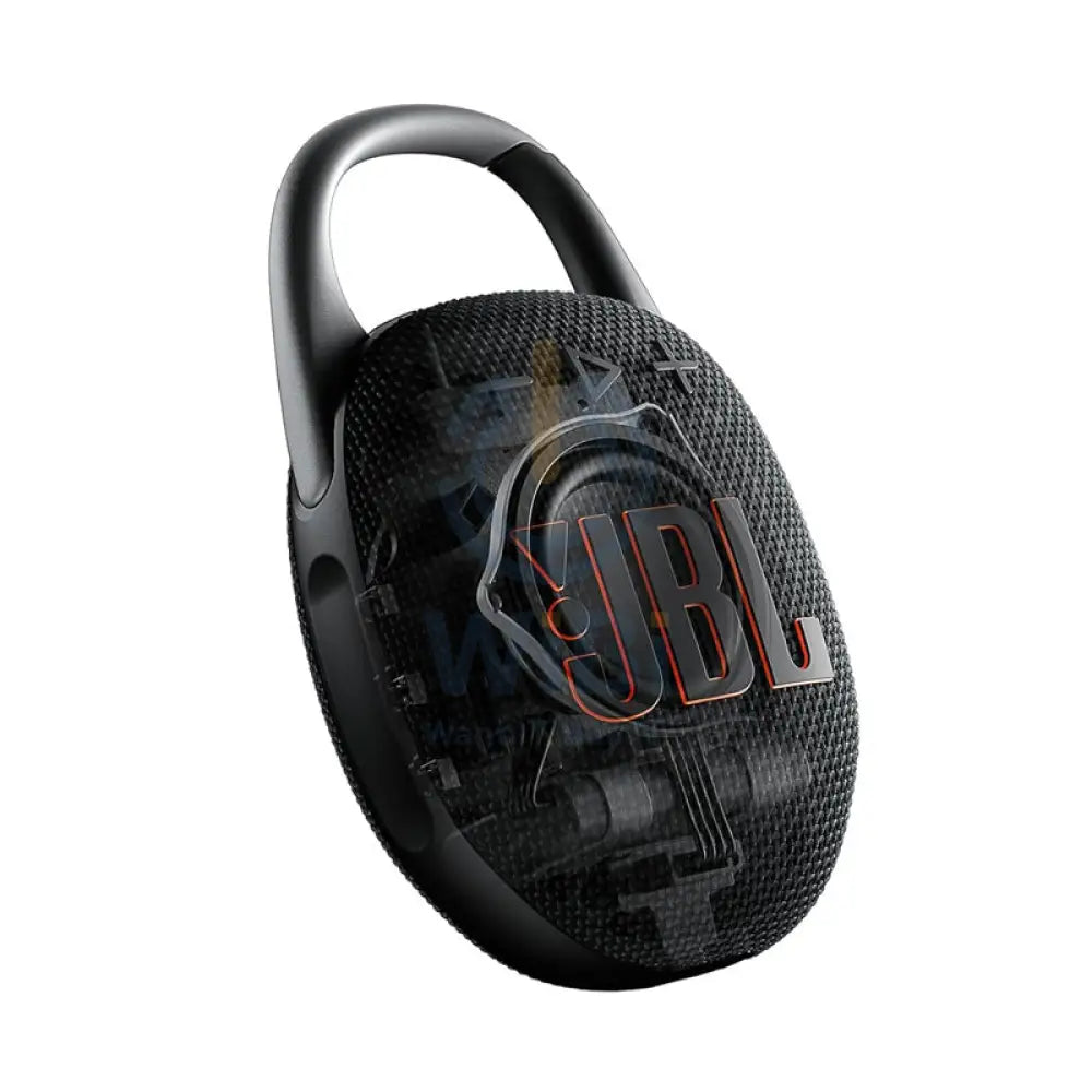 JBL Clip 5 Black Bluetooth Portable Speaker - Stereo / Wireless / Bluetooth / Type-C - Black Accessories > Audio >