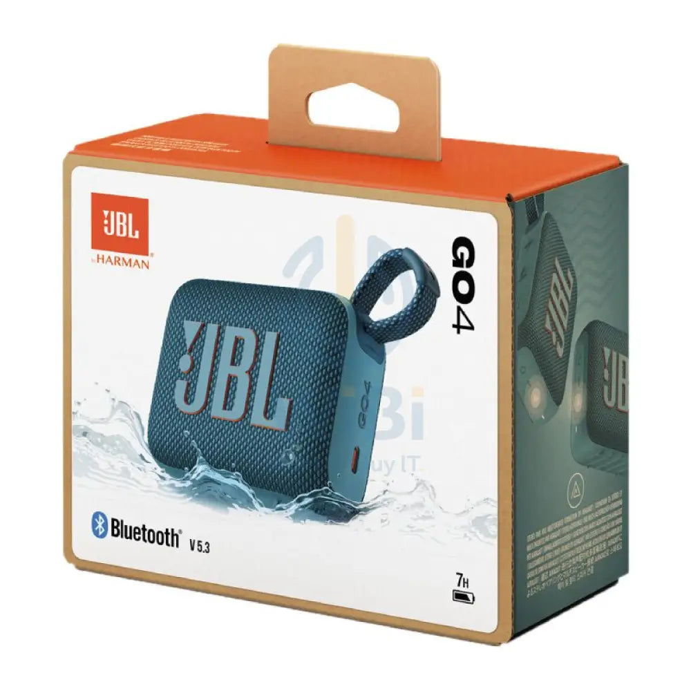 JBL Go 4 Ultra-Portable Bluetooth Speaker - 5.3 / Blue Accessories > Audio > Speakers