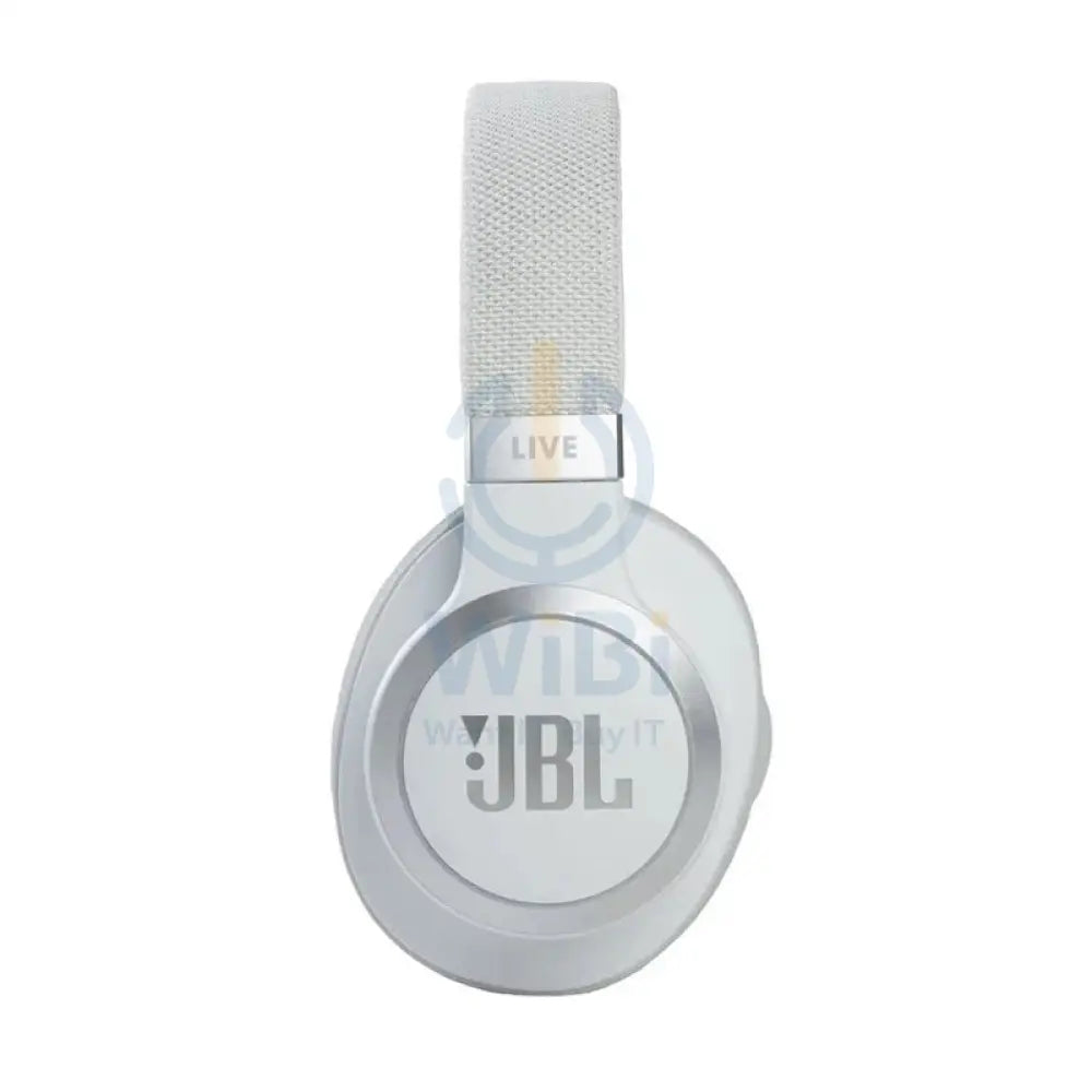 JBL Live 660NC Wireless Over-Ear Bluetooth Active Noise Cancelling Headphones - White Accessories > Audio > Headphones