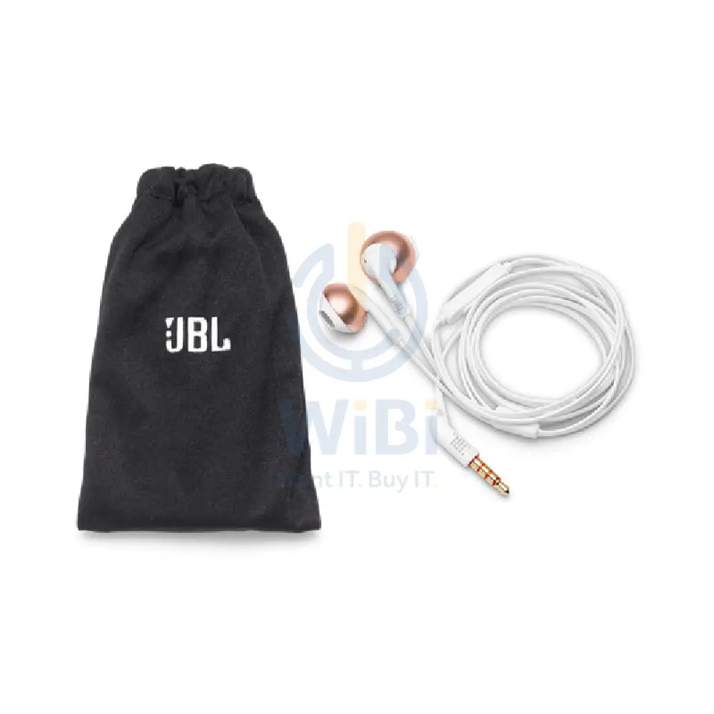 JBL Tune 205 Earphones - In-Ear / Wired / Rose Gold Accessories > Audio > Headphones