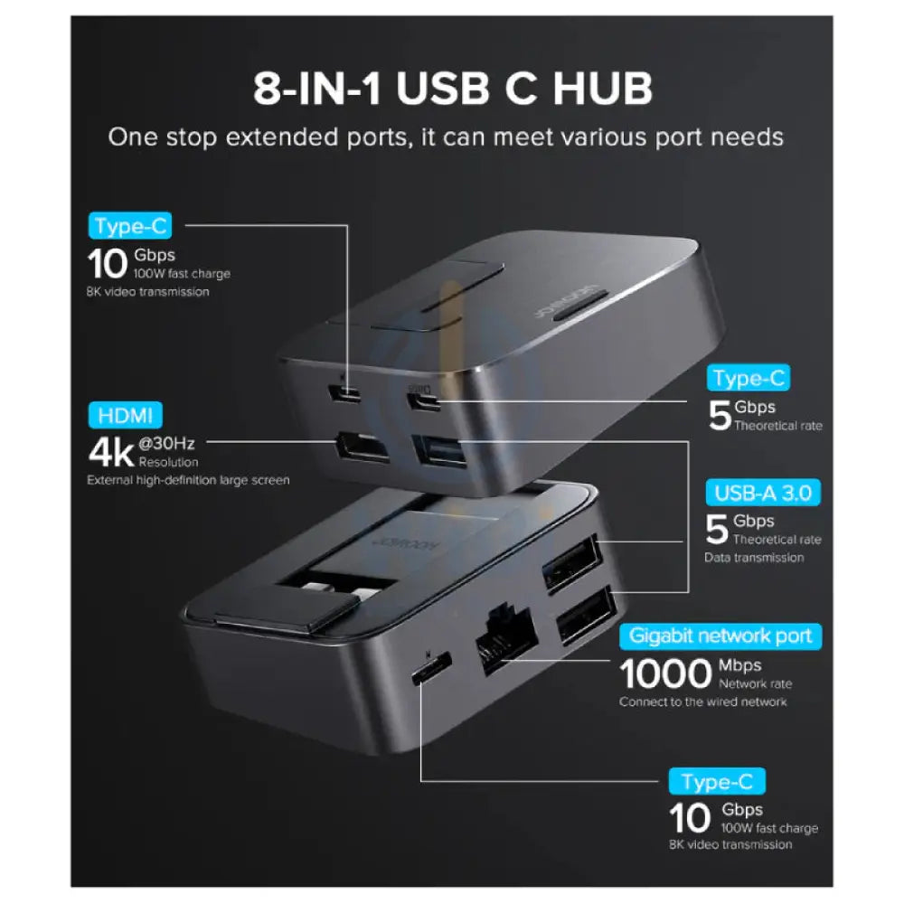 Joyroom S-H121 Cube Multifunctional Docking Station Accessories > Docking Station