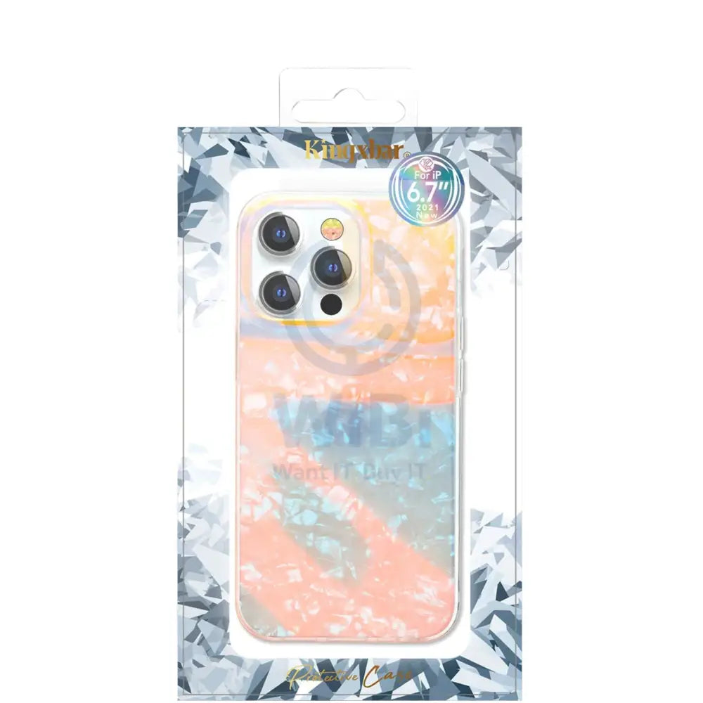 Kingxbar Shell Series Case - iPhone 13 Pro / Color full Accessories > Mobiles & Tablets > Mobiles > Covers & Cases