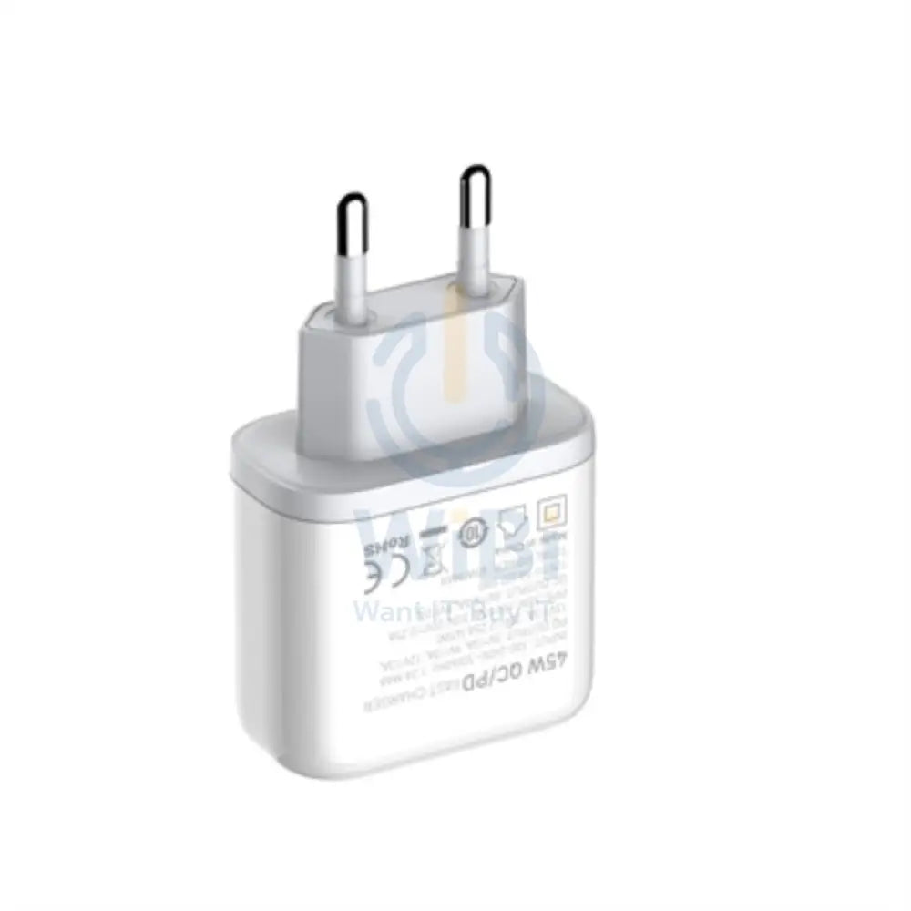 LDNIO A2526C Fast Wall Charger - 45W / USB-A / Type-c / White Accessories > Power Adapters