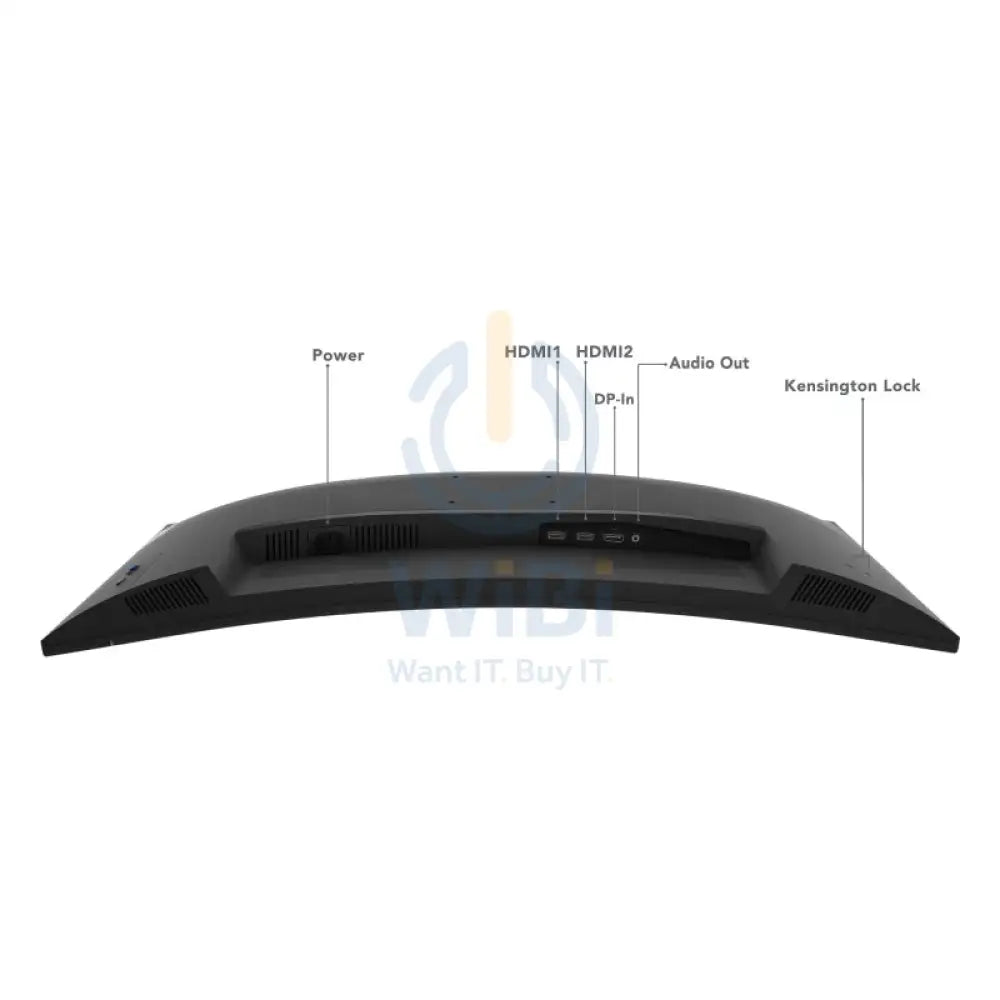 Lenovo G32qc-30 QHD Curved Gaming Monitor - 31.5’’ QHD / 0.5ms / HDMI / DisplayPort - Monitor Monitors & Projectors >
