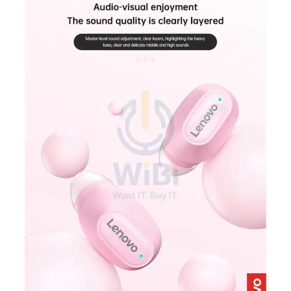 Lenovo Thinkplus Live Pods XT62 Wireless Earbuds - Pink Accessories > Audio > Headphones