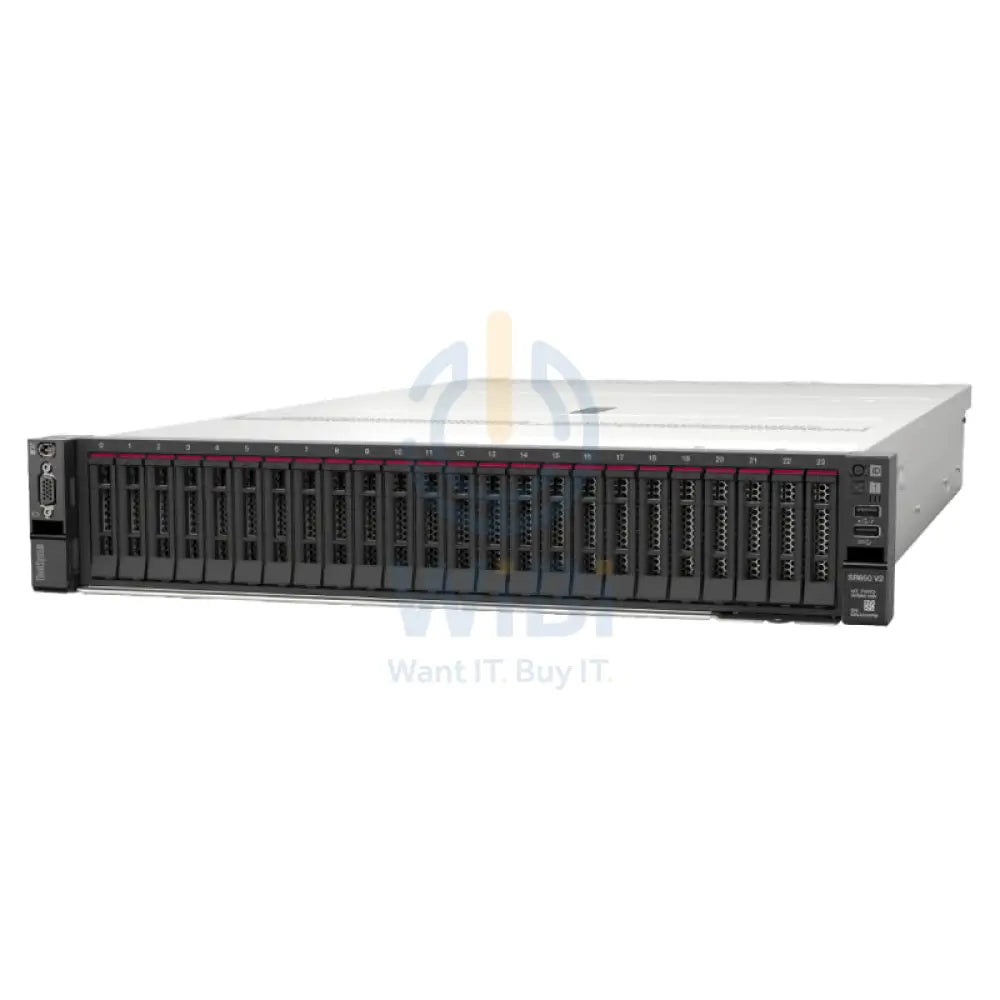 Lenovo ThinkSystem SR650 V2 - 2x Xeon-2.40GHz / 2x 16-Cores / 128GB / 2x 2.4TB HDD / 2x 750Watts / Rack (2U) Server &