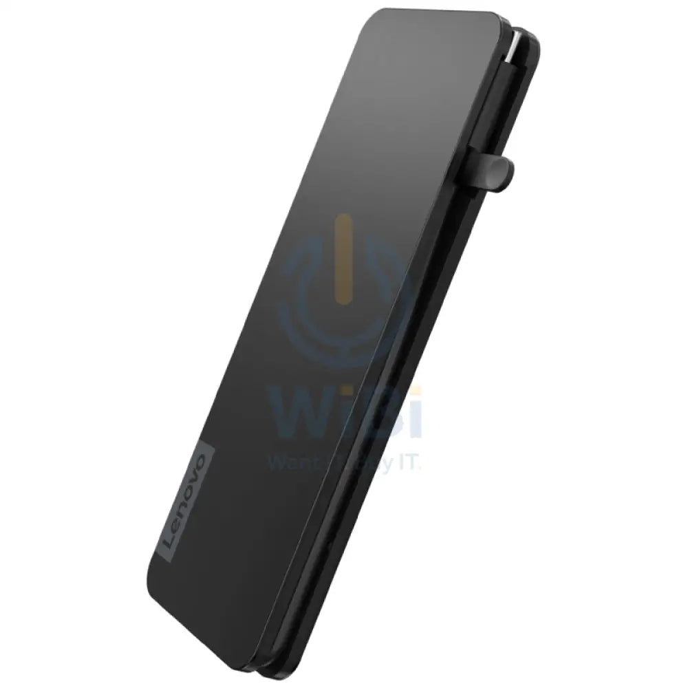 Lenovo USB-C Slim Travel Dock - HDMI/USB-C/USB-A / Eclipse Black Accessories > Docking Station