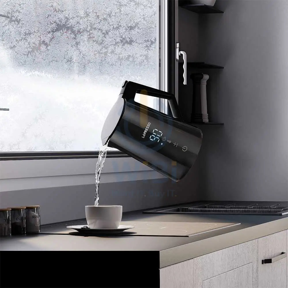 LePresso Smart Cordless Electric Kettle With LED Display - Black Accessories > Other Accessories