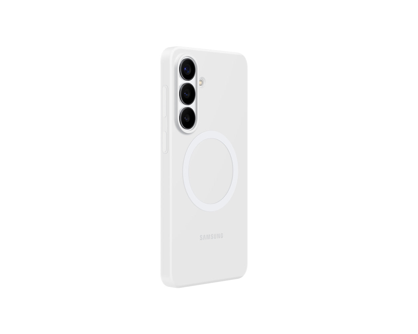 Samsung Galaxy S26 Plus Silicone Magnet Case - White