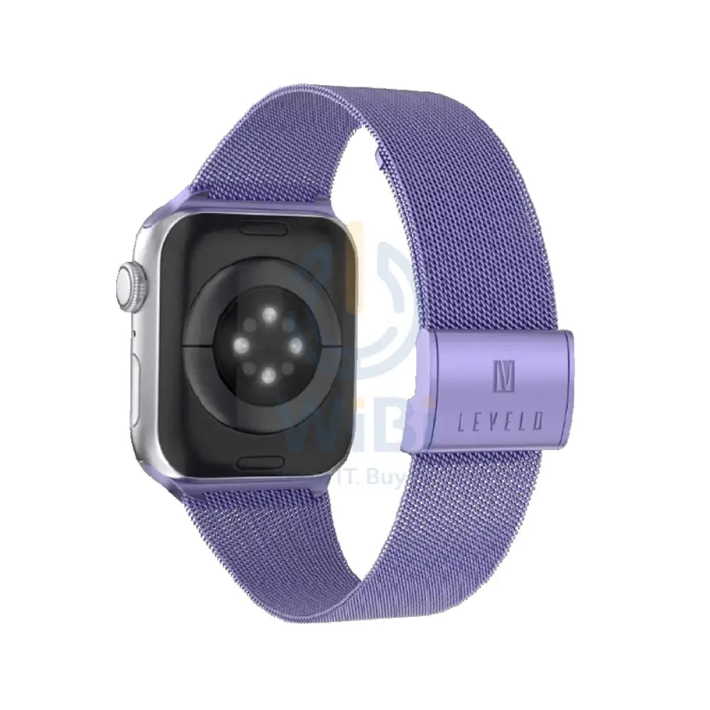 Levelo Double Milanese Watch Strap - Apple Watch 38/40/41mm / Lavender Purple Accessories > Smart Watches > Straps