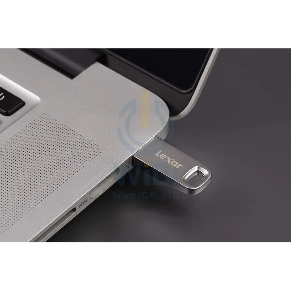Lexar 64GB JumpDrive USB 3.1 Flash Drive Silver Housing - LJDM45-64GABSL Storage > USB Flash Drive