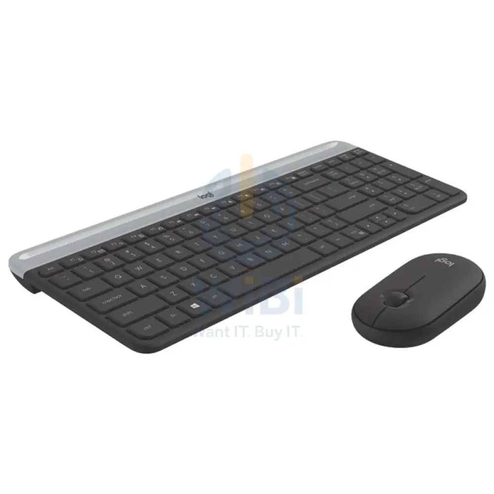 Logitech MK470 Slim Wireless Keyboard/Mouse Combo - Arb/Eng Accessories > Keyboard & Mouse