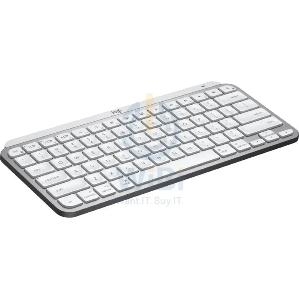 Logitech MX Keys Mini For Mac Wireless Illuminated Keyboard - English – Silver Accessories > Keyboard & Mouse