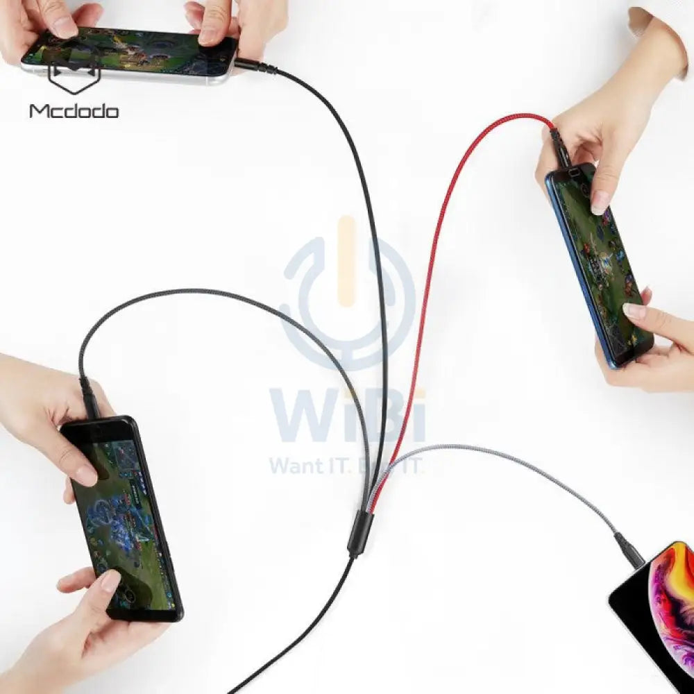 Mcdodo CA623 4in1 Cable 2.4A 1.2M Accessories > Cables & Converters > Cables