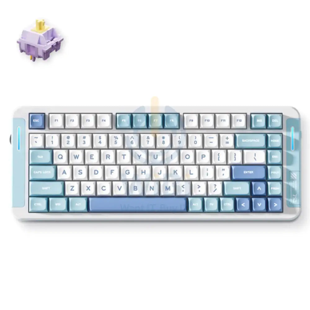 MCHOSE X75 V2 Custom Mechanical Keyboard - 4000mAh / Blue Accessories > Keyboard & Mouse