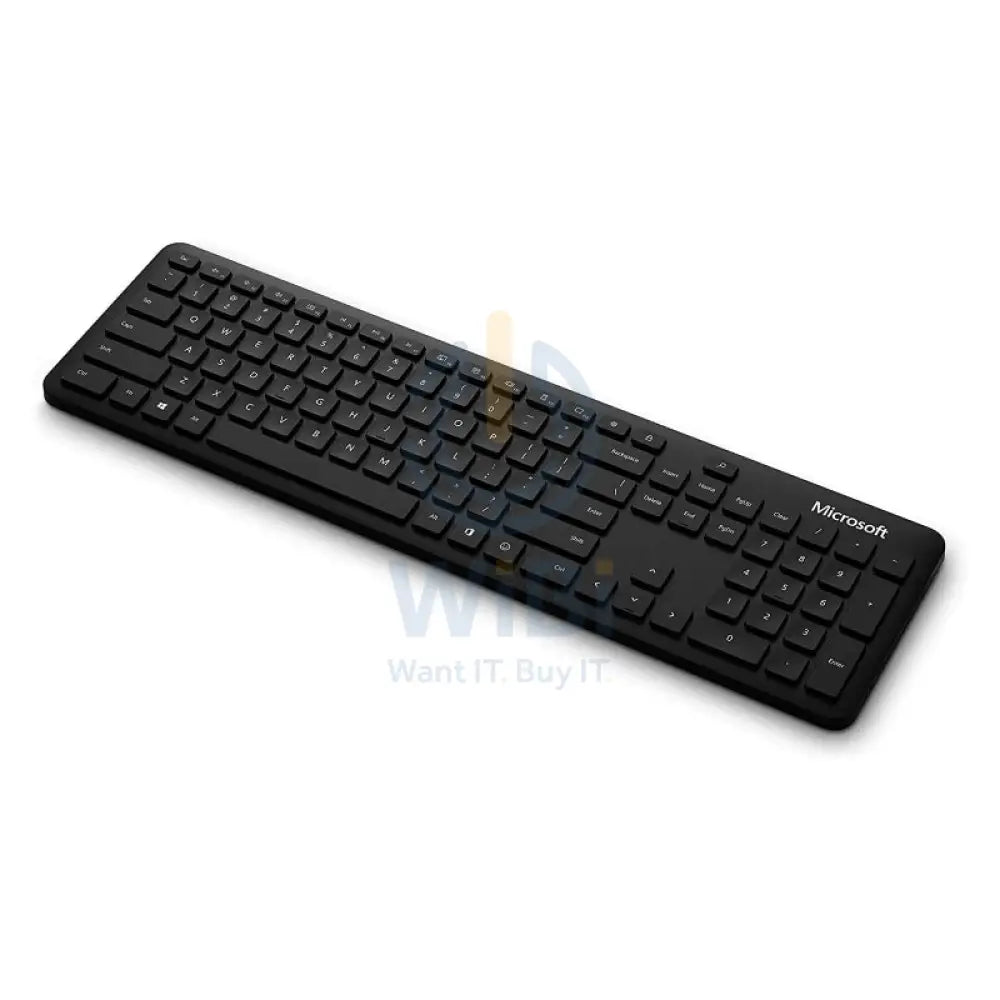 Microsoft Holgate Bluetooth Keyboard - 2.40GHz / Up to 10m / Bluetooth / Black - Keyboard Accessories > Keyboard & Mouse