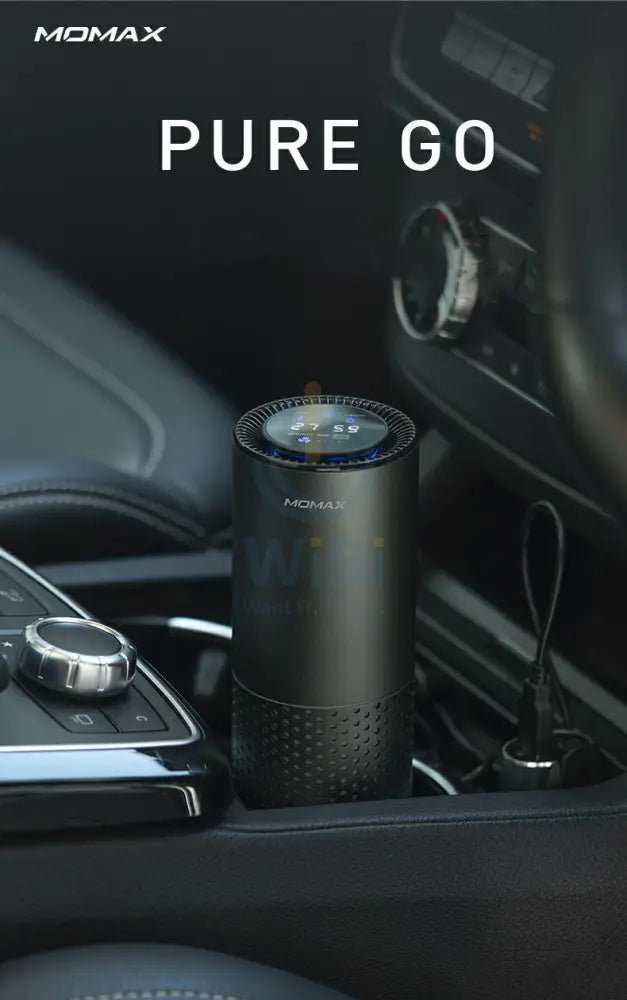 Momax Pure Go Portable Smart Car Air Purifier Accessories > Other Accessories