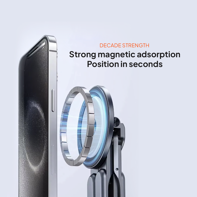 Mowsil 3-in-1 Magnetic Universal Laptop, Tablet & Phone Stand - Grey