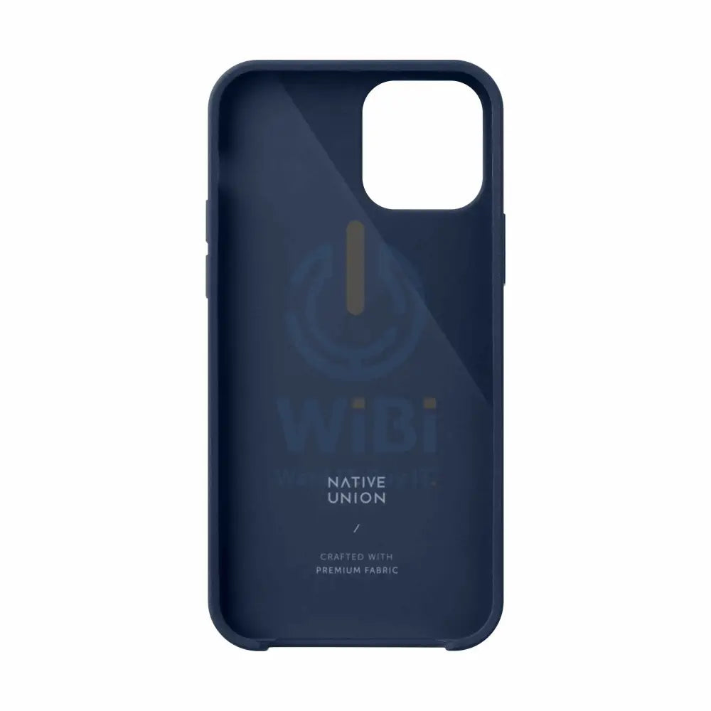 Native Union iPhone 12 mini Clic Canvas Case - Indigo Accessories > Mobiles & Tablets > Mobiles > Screen Protectors &