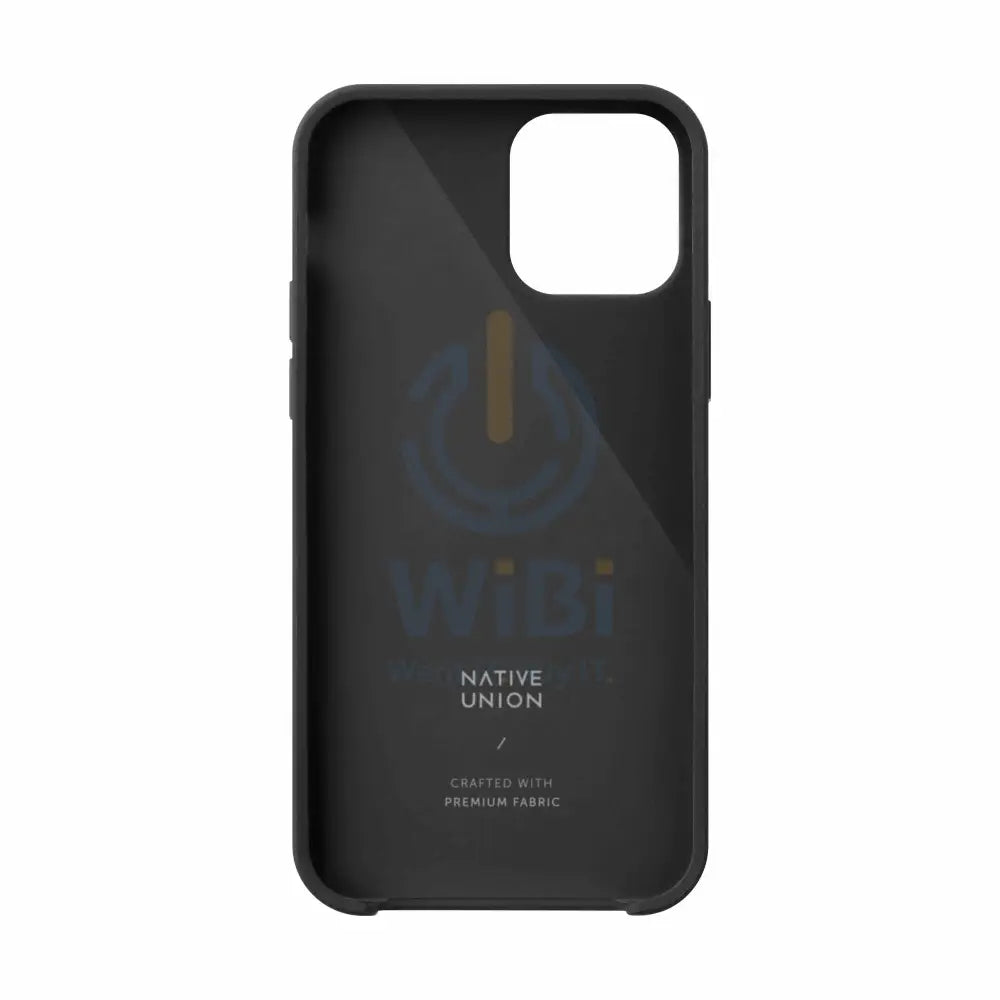 Native Union iPhone 12 mini Clic Canvas Case - Slate Accessories > Mobiles & Tablets > Mobiles > Screen Protectors &