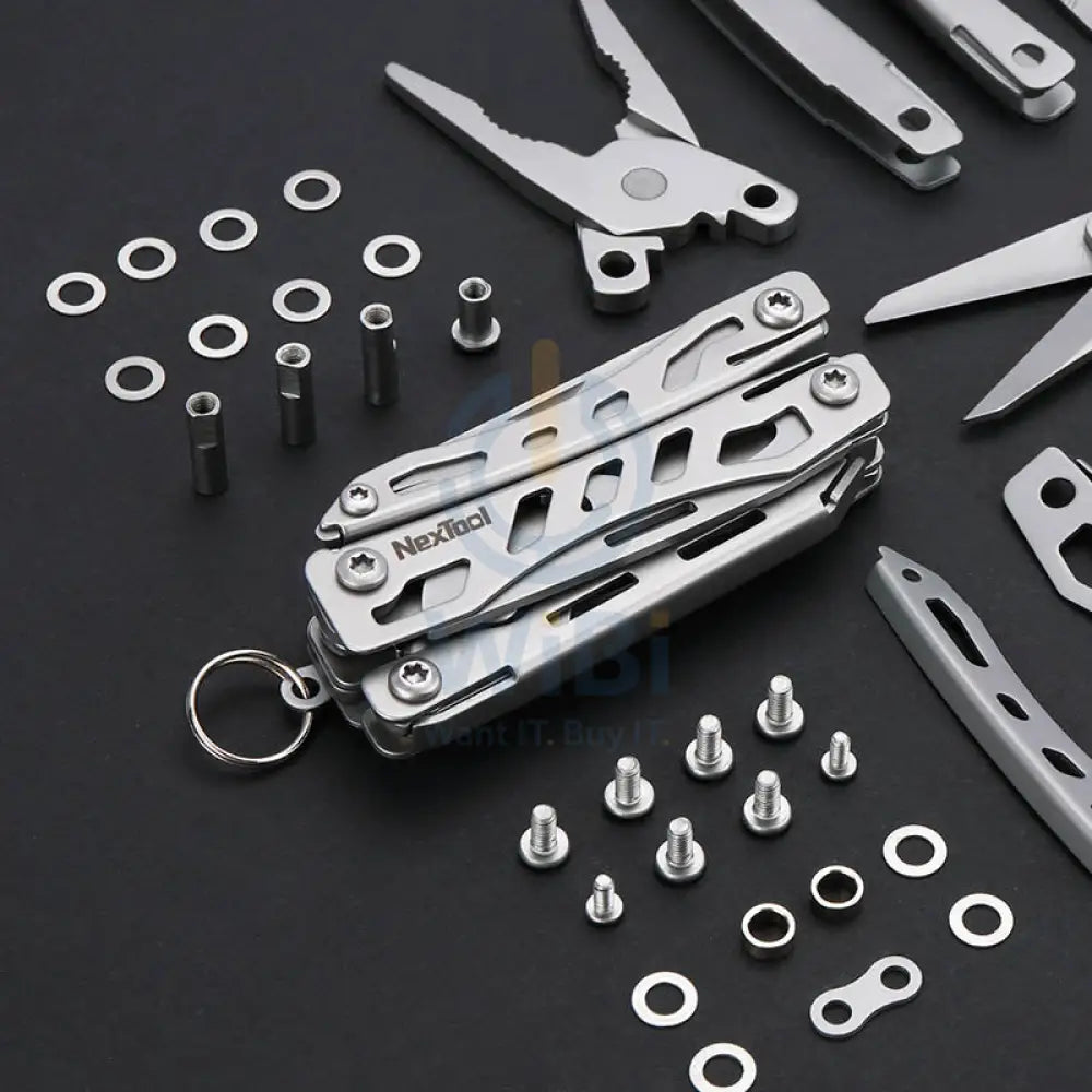 NexTool Mini Flagship Multi-Tool - Metal Cool Gadgets