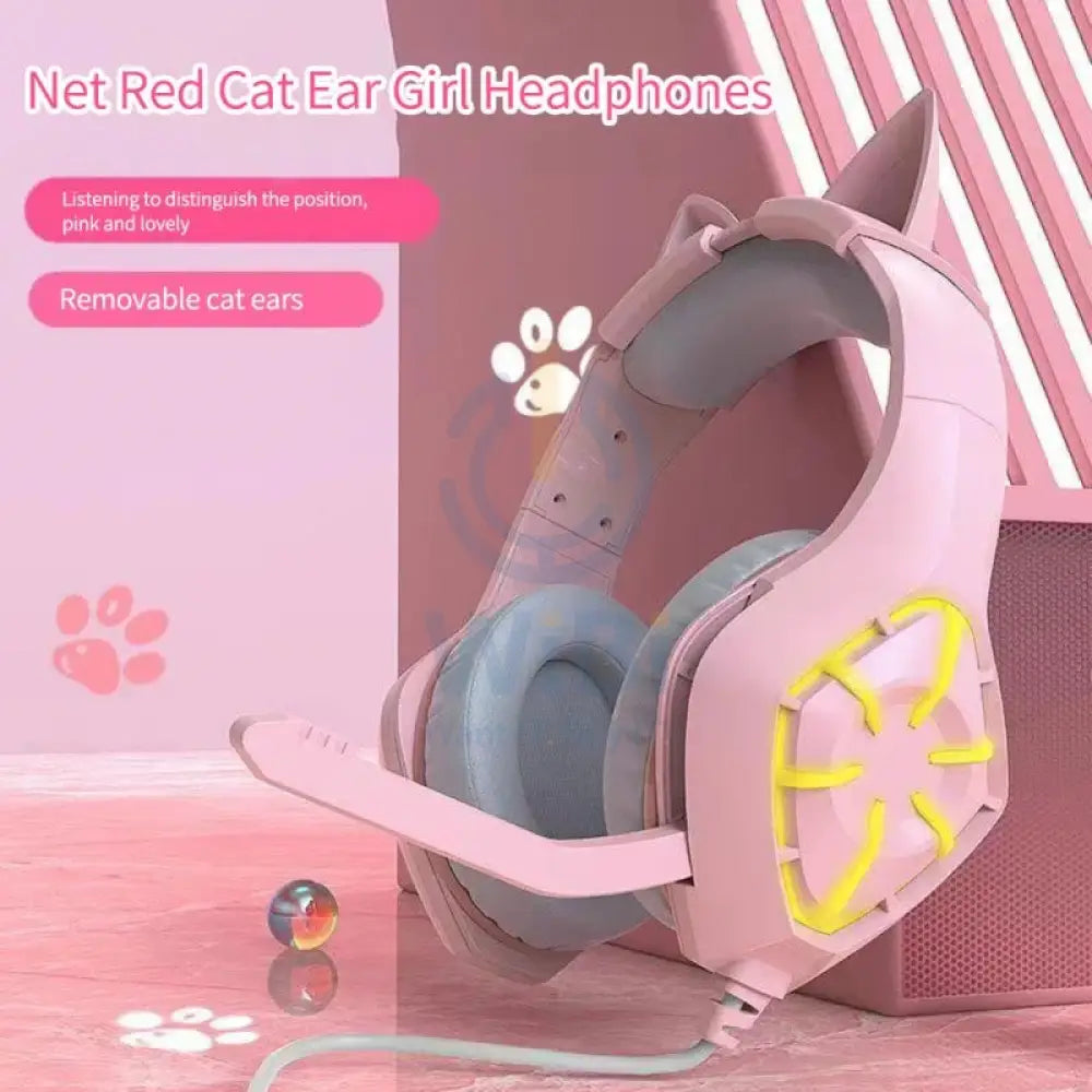 ONIKUMA-GAMING HEADSET GS 1000 - PINK Accessories > Audio > Headphones > Gaming Zone