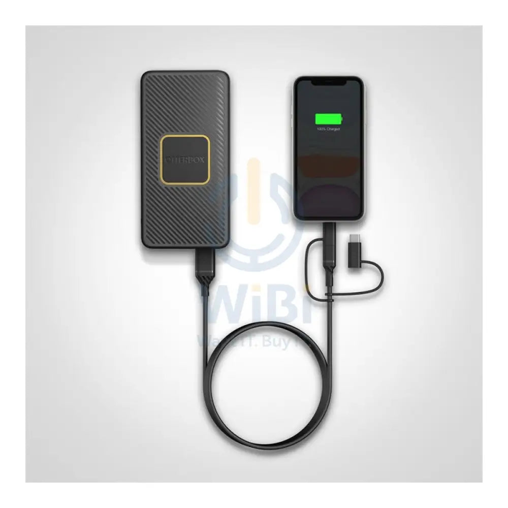OtterBox 3-in-1 Cable - Micro USB / Lightning / USB-C / Black