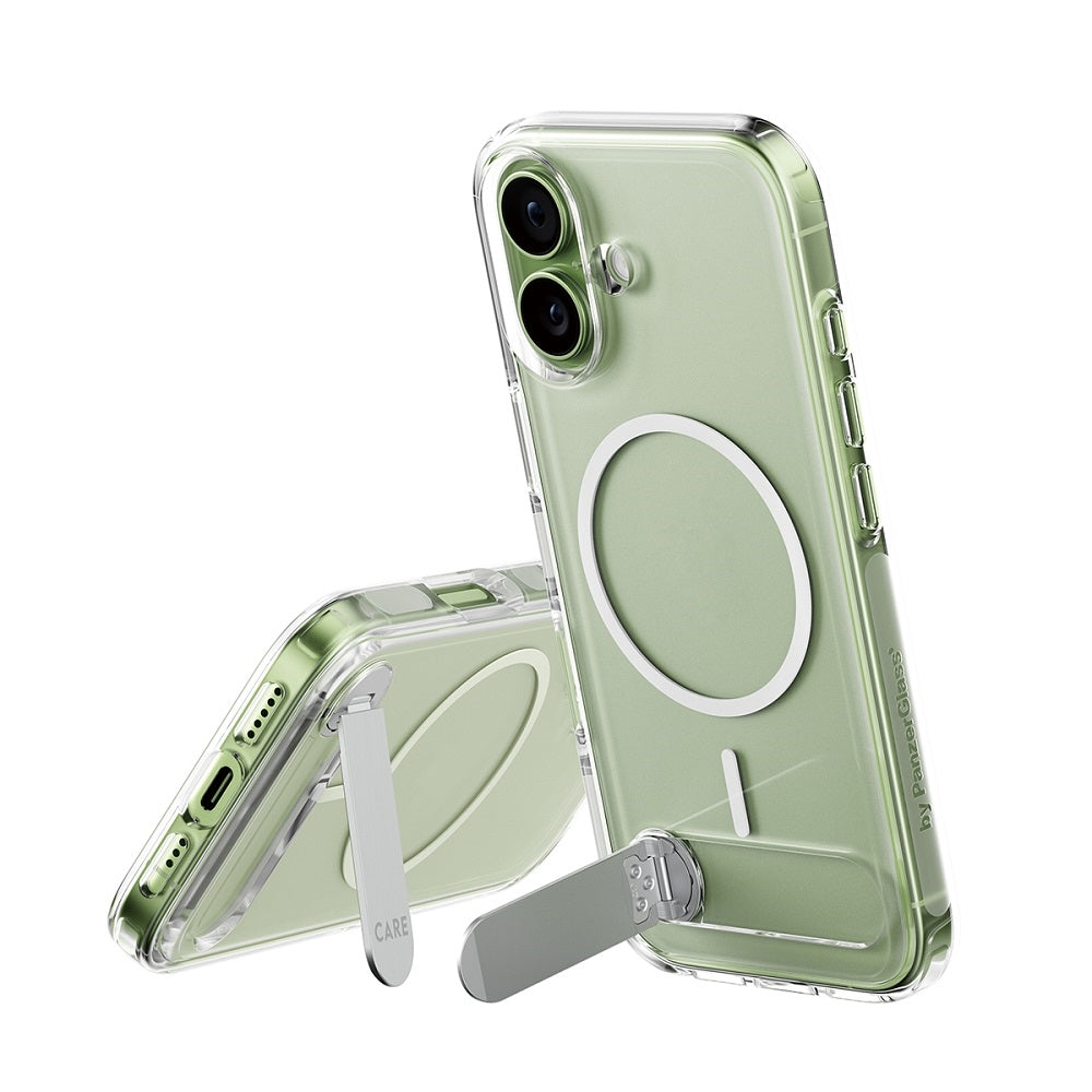 PanzerGlass® Feature Kickstand & MagSafe Transparent Case For iPhone 17 - Clear