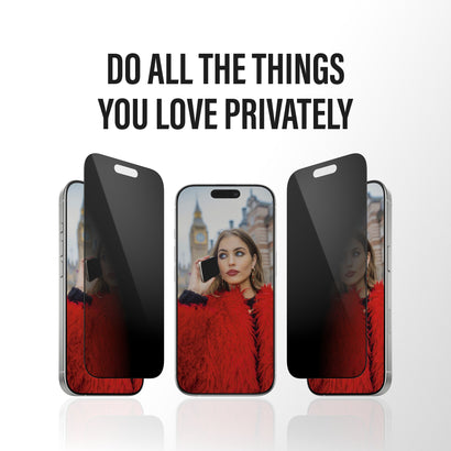PanzerGlass® Ultra-Wide Fit Privacy Screen Protector For iPhone 17 - Privacy