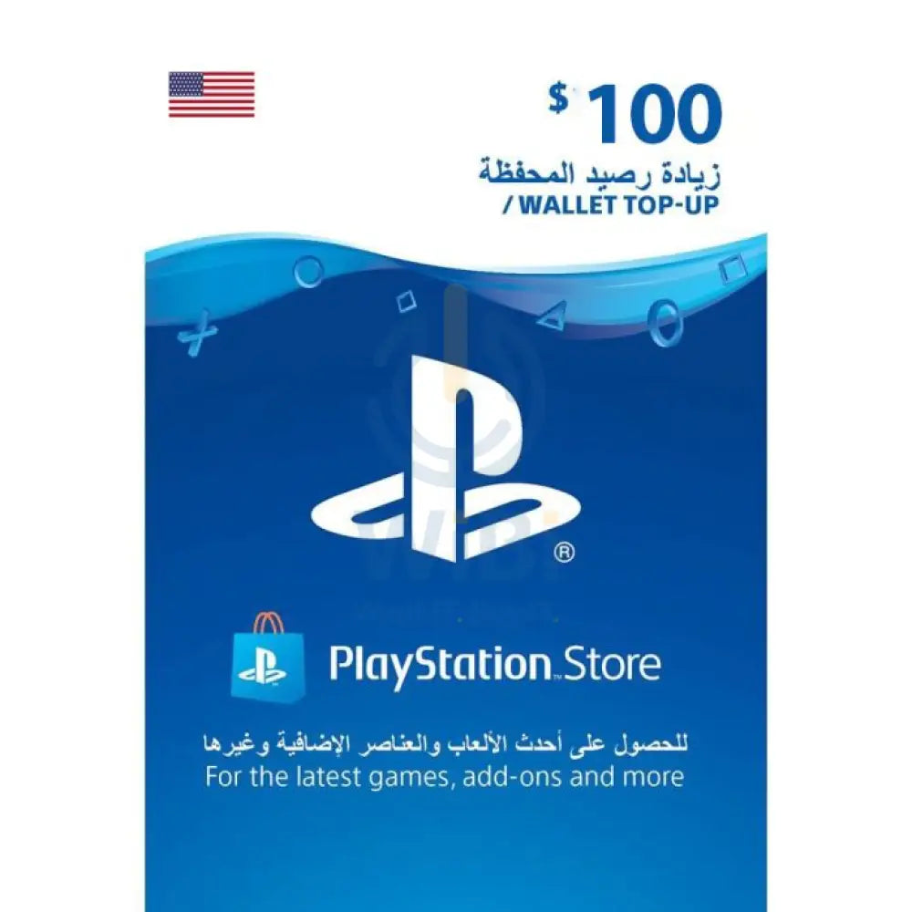 PlayStation Network Card $100 (US) Digital Card Digital Cards