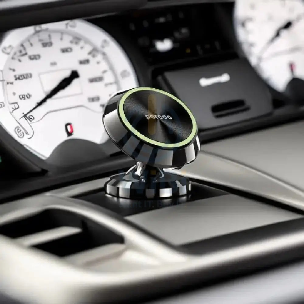 Porodo 3 Circular Discs Magnetic Car Mount - Black Accessories > Mobiles & Tablets > Mobiles > Mobile Holder / Stands