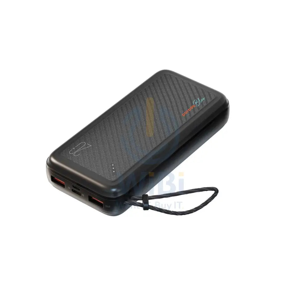 Porodo Blue 20000mAh Compact Power Bank - Black Accessories > Power Bank