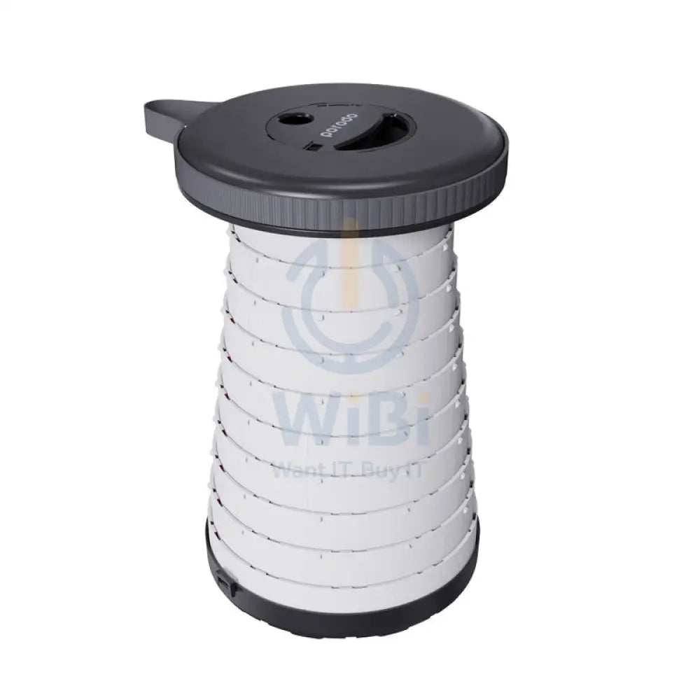 Porodo Camping Telescopic LED Stool - Black Accessories > Smart Devices