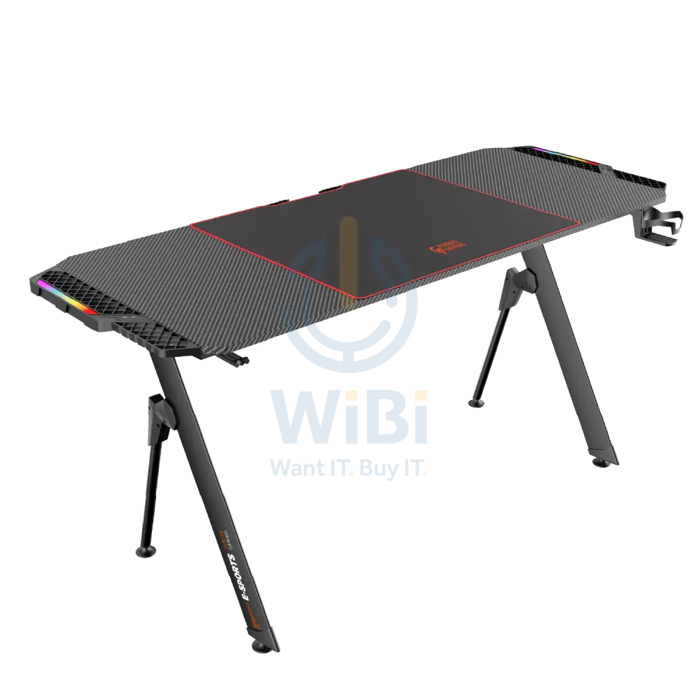 Porodo Gaming E-Sports Gaming Desk - Black Accessories > Other Accessories > Gaming Zone