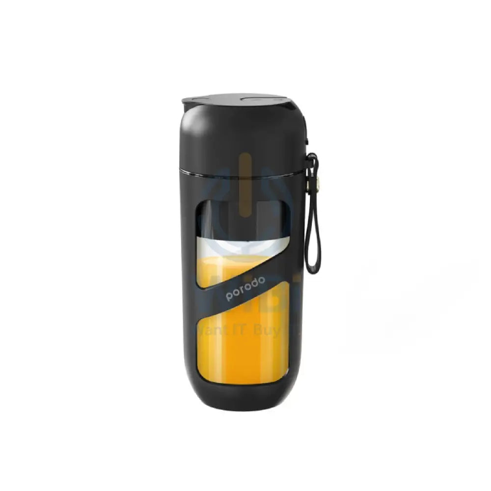 Porodo LifeStyle Vacuum Fresh Portable Juicer & Smoothie Blender - Black Accessories > Outdoor & Travel