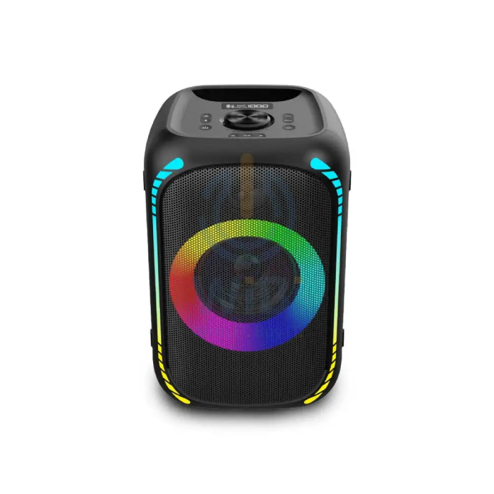 Porodo Soundtec Party Speaker 200W with 5.25’’ Woofer 2’’ Tweeter and FM - Black Accessories > Audio > Speakers