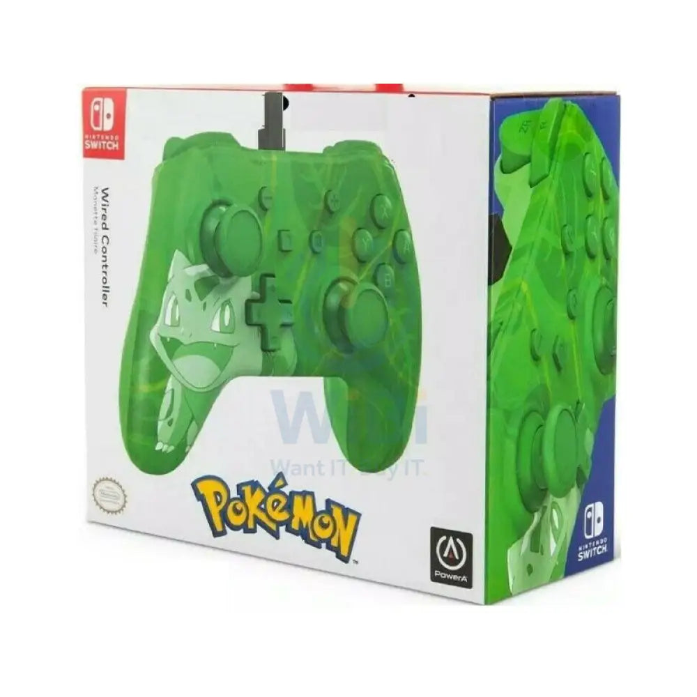Power A - Pokemon Wired-Bulbasaur Overgrow Accessories > Gaming Controllers > Gaming Zone