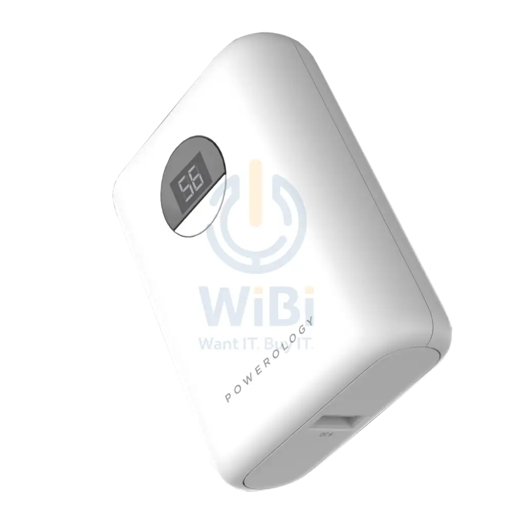 Powerology Power Bank - 10000mAh / USB-A / USB-C Accessories > Power Bank