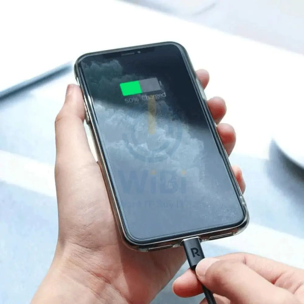 RAVPower TPE Type-C to Lightning Charging Cable - 0.3 Meter / Black Accessories > Cables & Converters > Cables