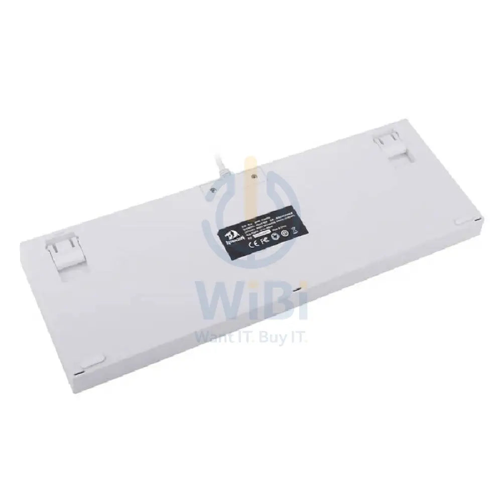 Redragon Kumara K552W-RGB Mechanical Gaming Keyboard - Wired / 87 Keys / White - Keyboard Accessories > Keyboard & Mouse