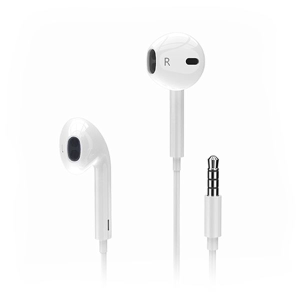 Rockrose Solo MC 3.5mm In-Ear Earphones - White Accessories > Audio > Headphones