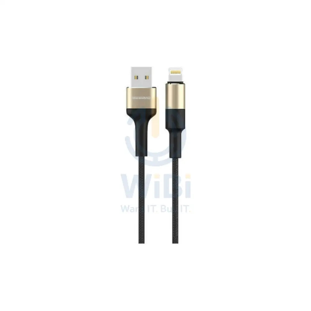 RockRose 2.4A Lightning Cable - 1M / Black Accessories > Cables & Converters > Cables